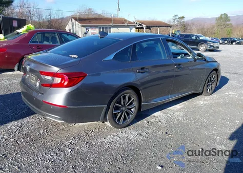 2022 Honda Accord Ex-L из США, поврежденный, VIN 1HGCV1F56NA004600